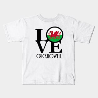 LOVE Crickhowell Kids T-Shirt